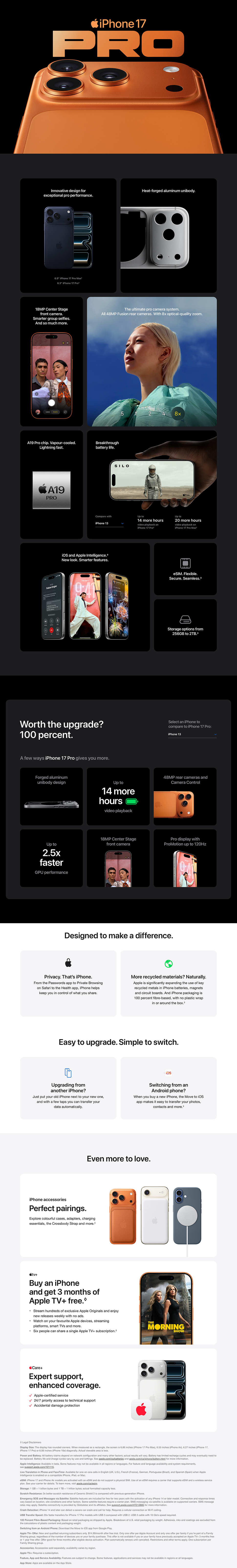 iPhone 17 Pro and 17 Pro Max